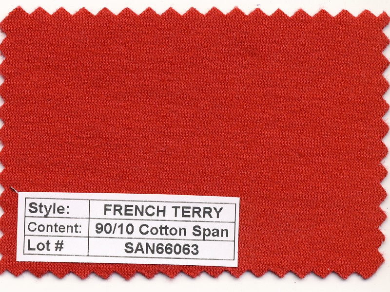 French Terry Cotton Spandex